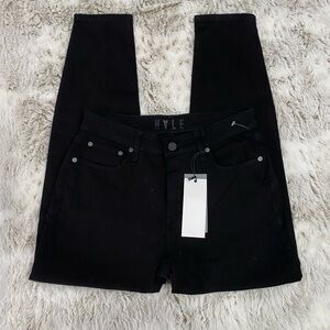 Cropped Black Skinny Jeans | HALE Women Skinny Jeans | Women Crop Jeans Size 27